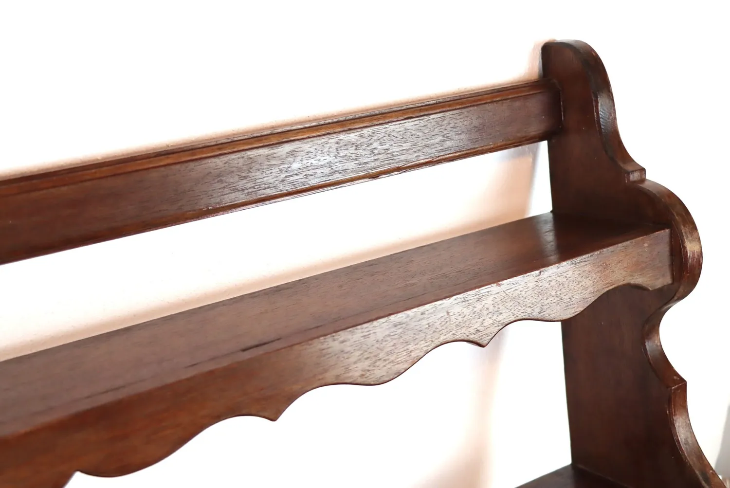 Mon Ami(e) Vintage Garderoben-Regal Eiche massiv 110 cm Landhaus