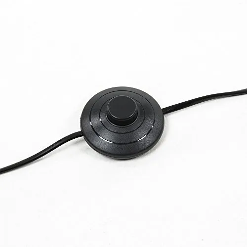 Kave Home Nuba Stehlampe E27 Baumwolle