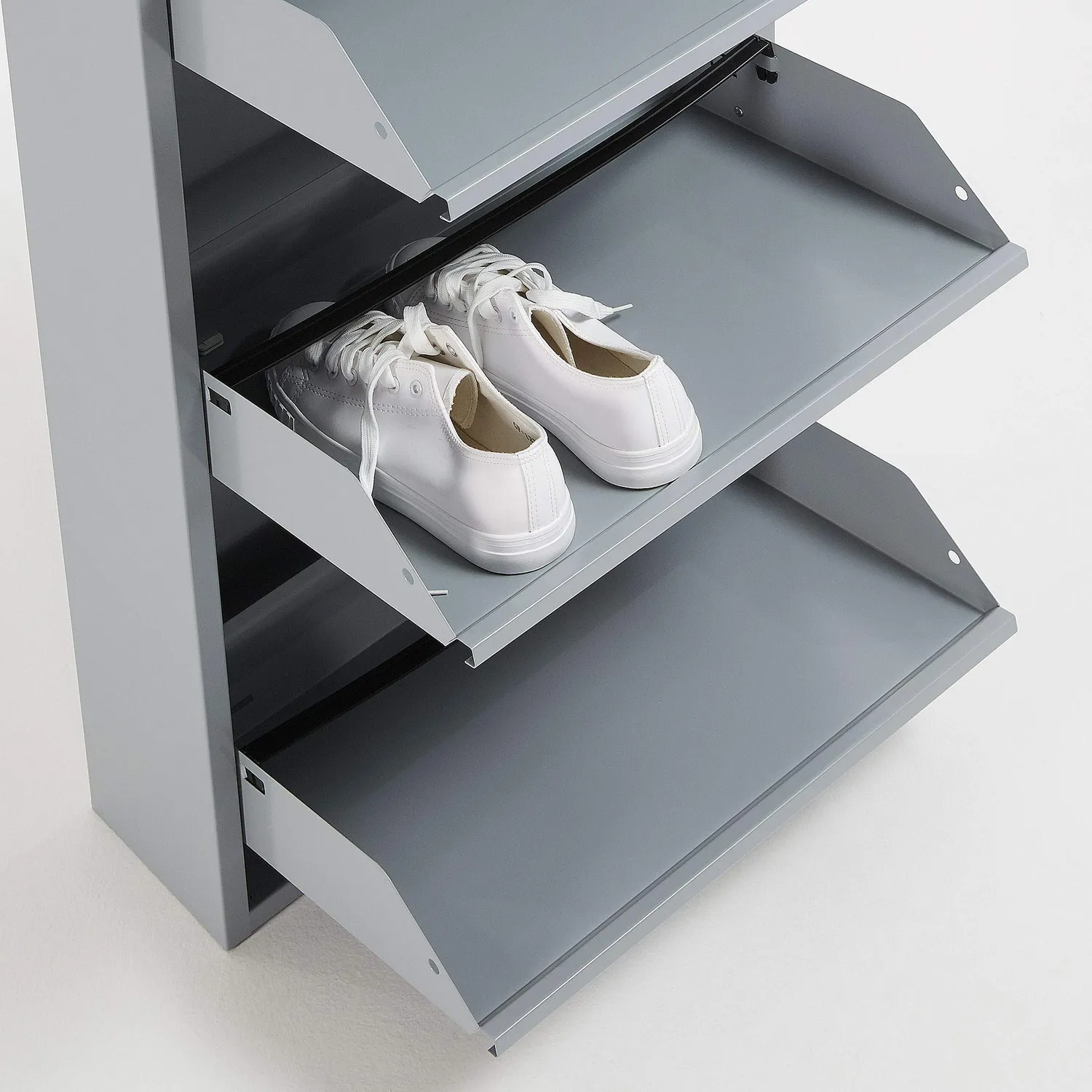 Kave Home 8,43E+12 Schuhschrank 5 Fächer grau