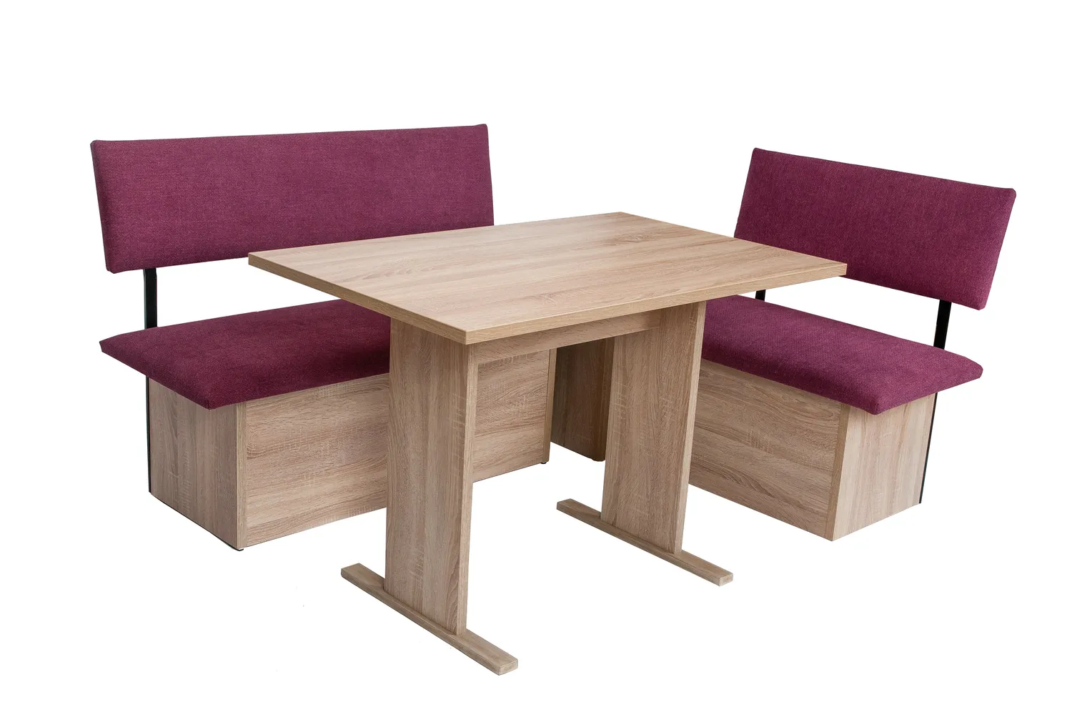 Kundler Home Das Raumwunder Eckbank Set 4-tlg. Truhe