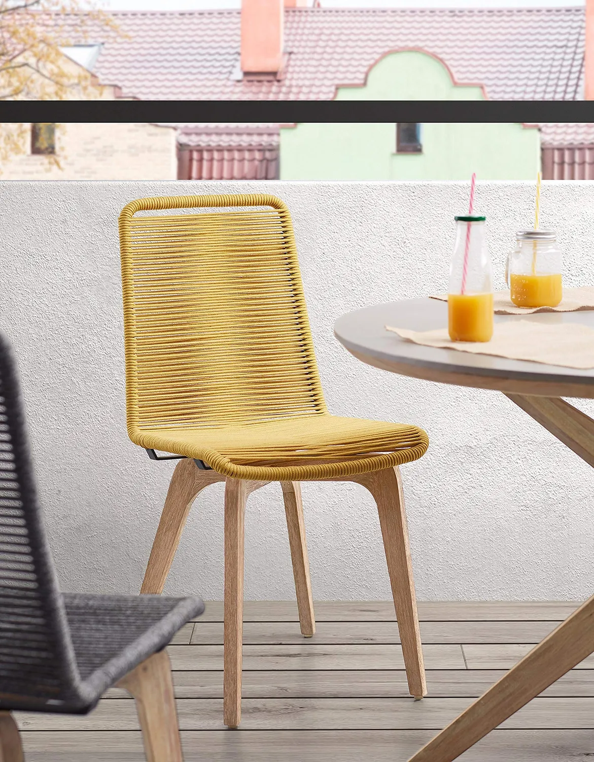 Kave Home Juliette Esstisch rund 120 cm grau