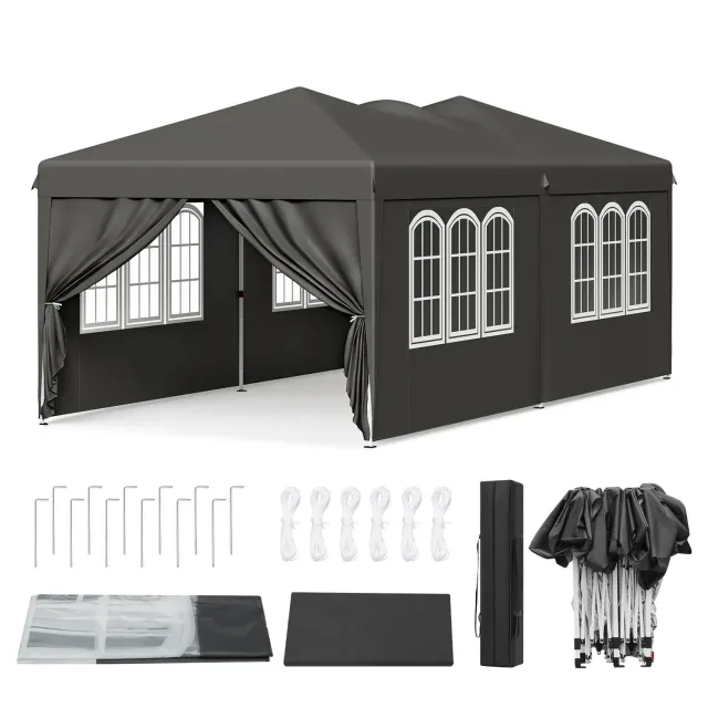 In And OutdoorMatch Faltpavillon Partyzelt wasserdicht