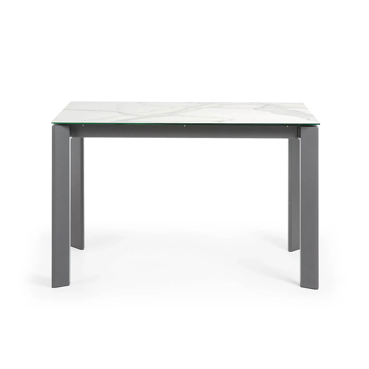 Kave Home 8,43E+12 Ausziehtisch weiß 120–180 cm KALOS