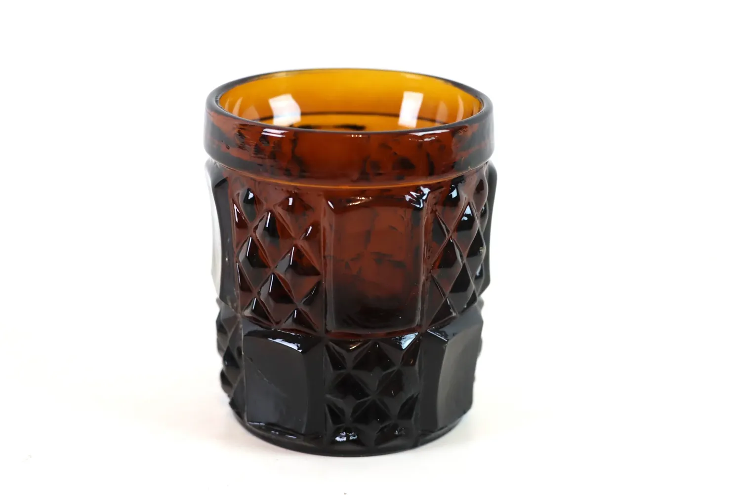 Mon Ami(e) Vintage Whiskey-Set braun Glas 8-teilig schwer