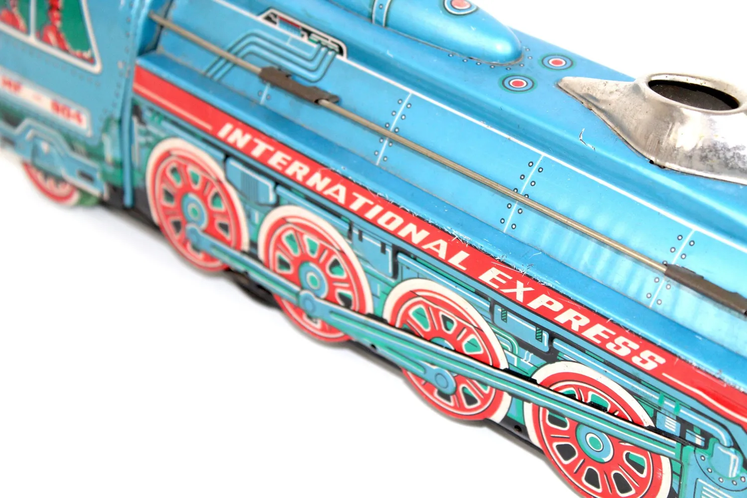 Mon Ami(e) Vintage International Express MF-804 Eisenbahn Blech 40cm