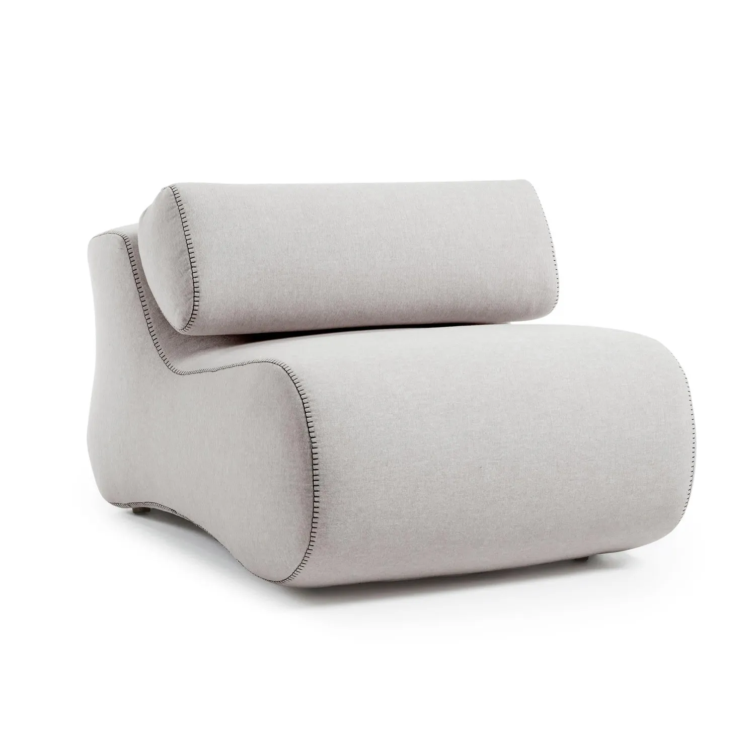 Kave Home Sessel Varese Stoff beige Teflon 79 cm