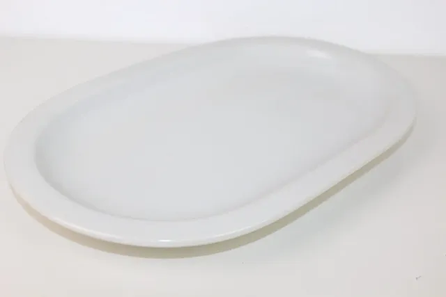 Mon Ami(e) Vintage Servierplatte Keramik weiß 37 cm