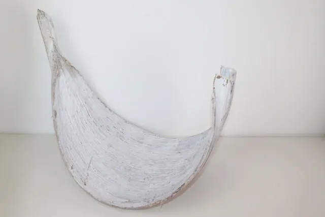Mon Ami(e) Vintage Palmenblatt Deko weiß 46 cm