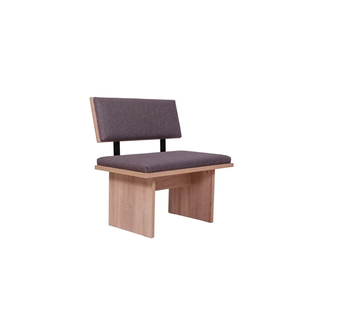 Kundler Home Die Stilvolle Trend Sitzbank mit Lehne