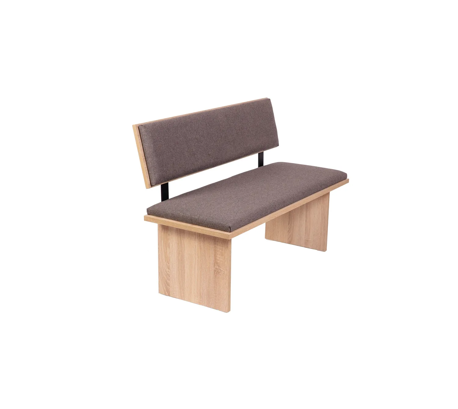 Kundler Home Die Stilvolle Trend Sitzbank mit Lehne