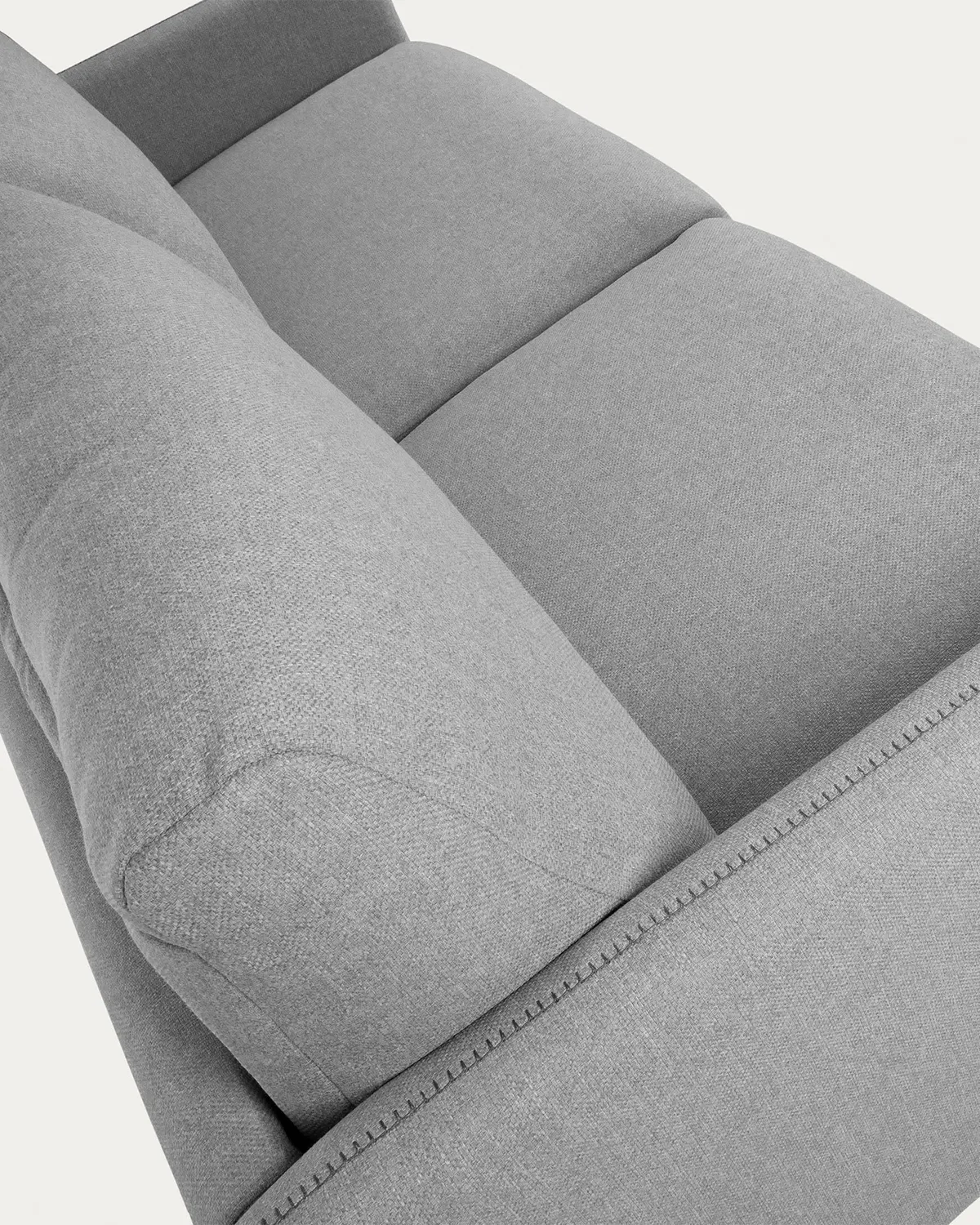 Kave Home Schlafsofa 182 cm Grau Visco 140x196 cm