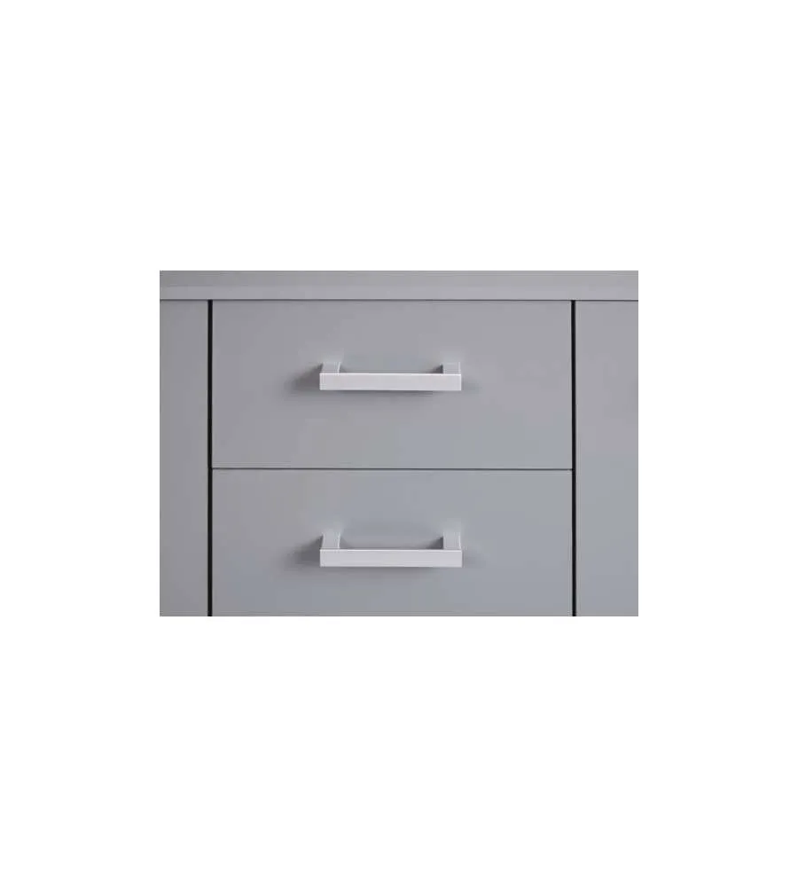 Inter Link Elenzio 2T4S Kommode 119 cm Grau