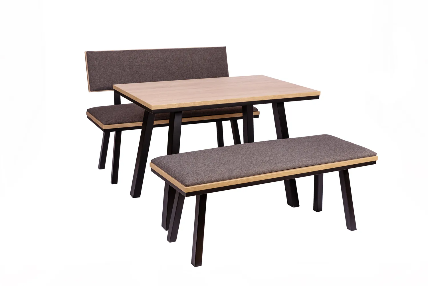Kundler Home Die Elegante Essgruppe 3-tlg mit A-Beinen