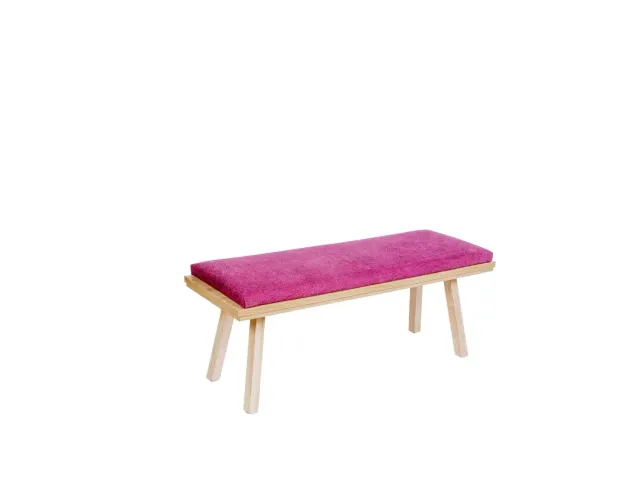 Kundler Home Die Zeitlose Sitzbank 125cm mit Lehne