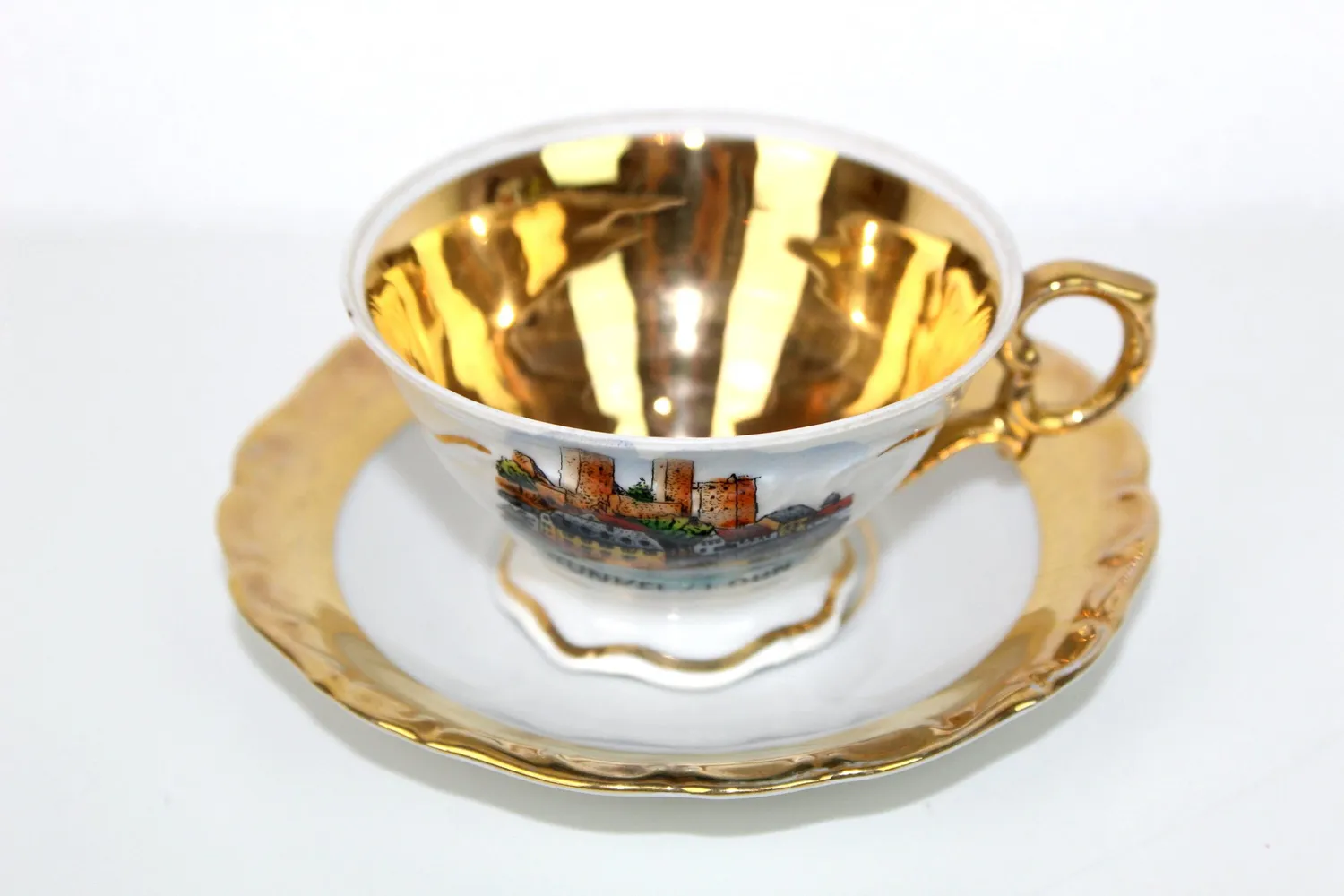 Mon Ami(e) Vintage Moccatasse Runkel an der Lahn handbemalt
