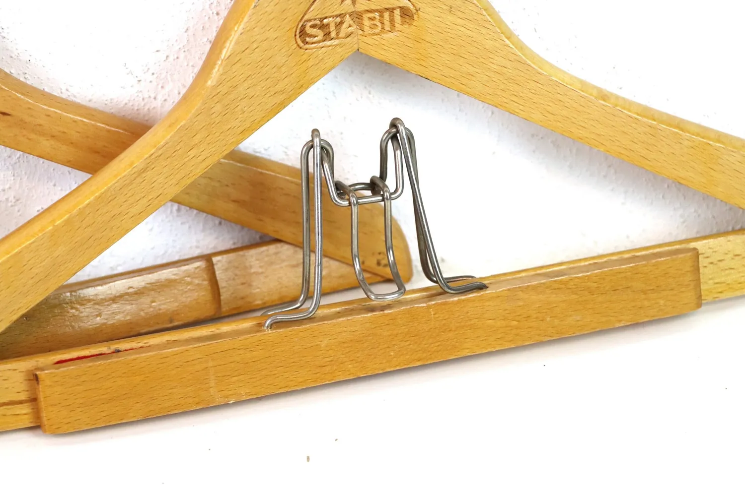 Mon Ami(e) Vintage Kleiderbügel Holz Hosenspanner 1 Stück