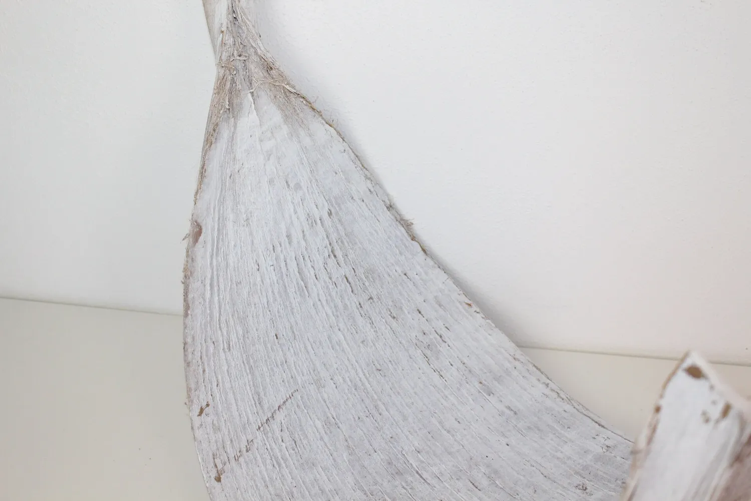Mon Ami(e) Vintage Palmenblatt Deko weiß 46 cm