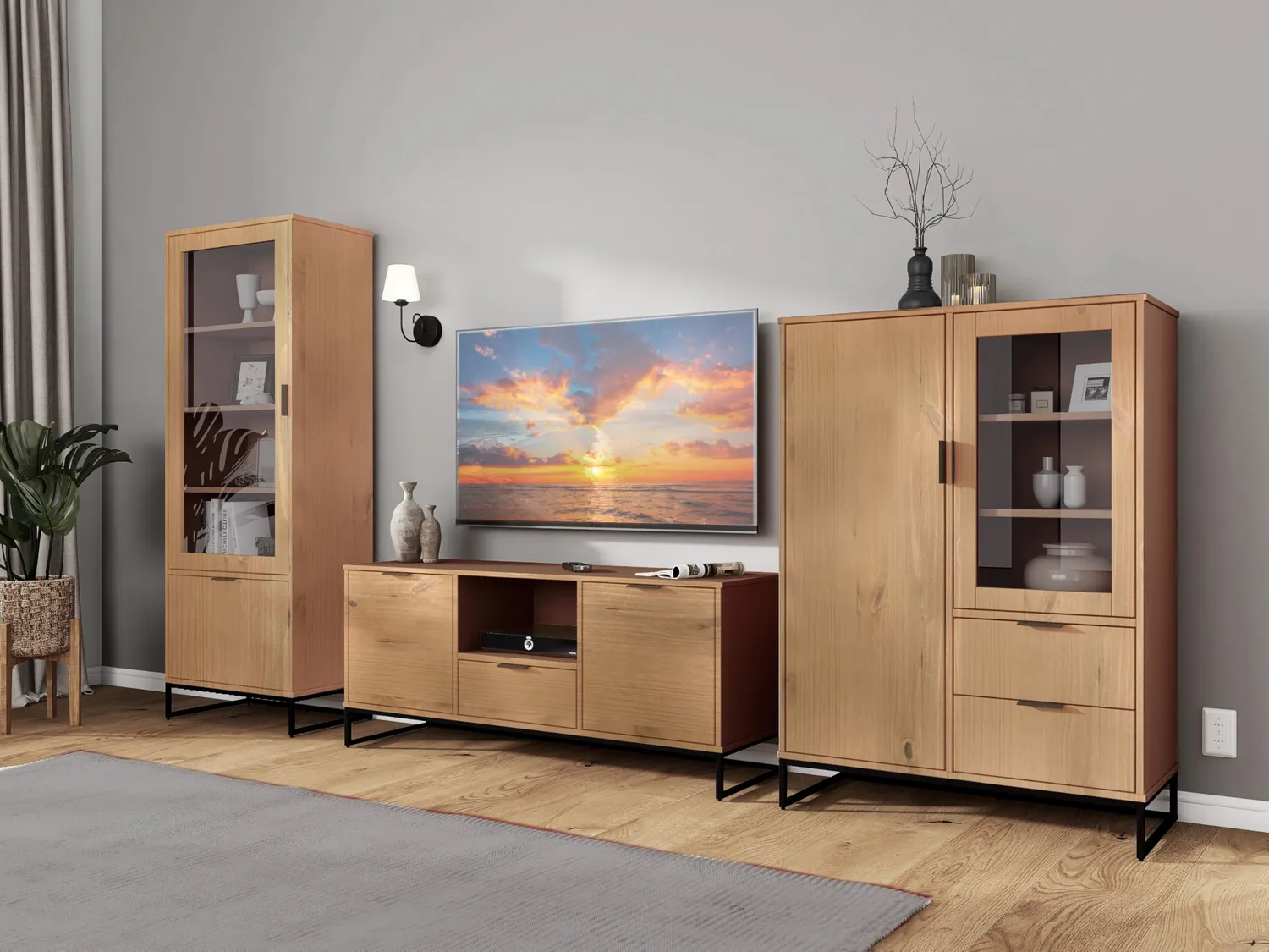 Inter Link Vivo Kommode Kiefer Oak Colori