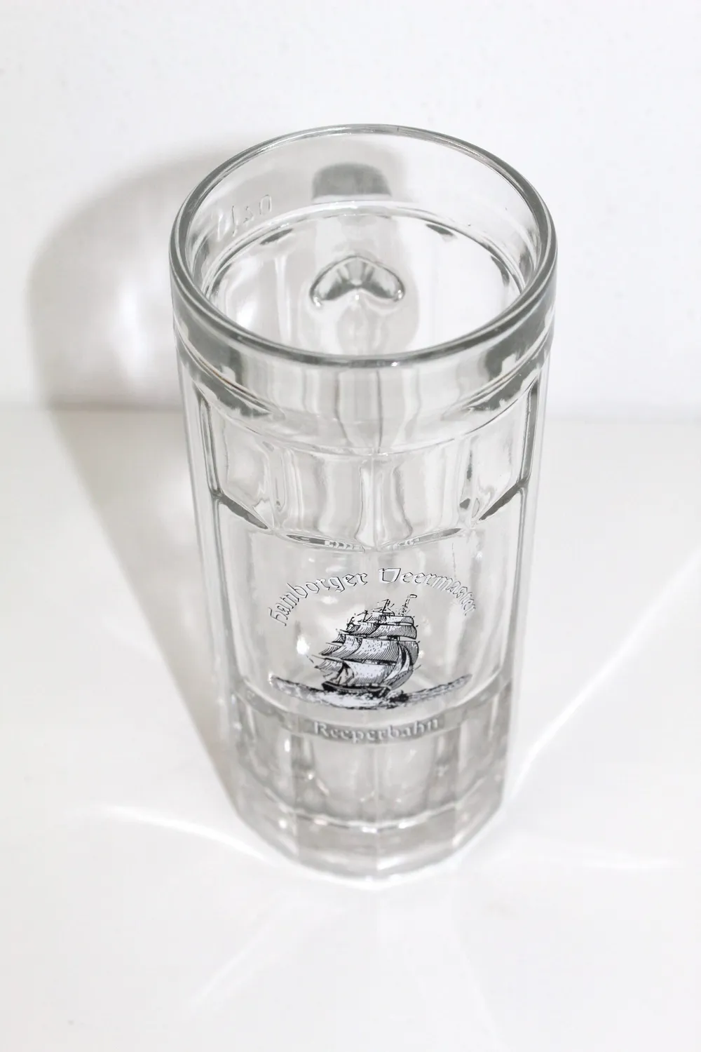 Mon Ami(e) Vintage Hamborger Veermaster Bierglas, 0,4 l, Reeperbahn