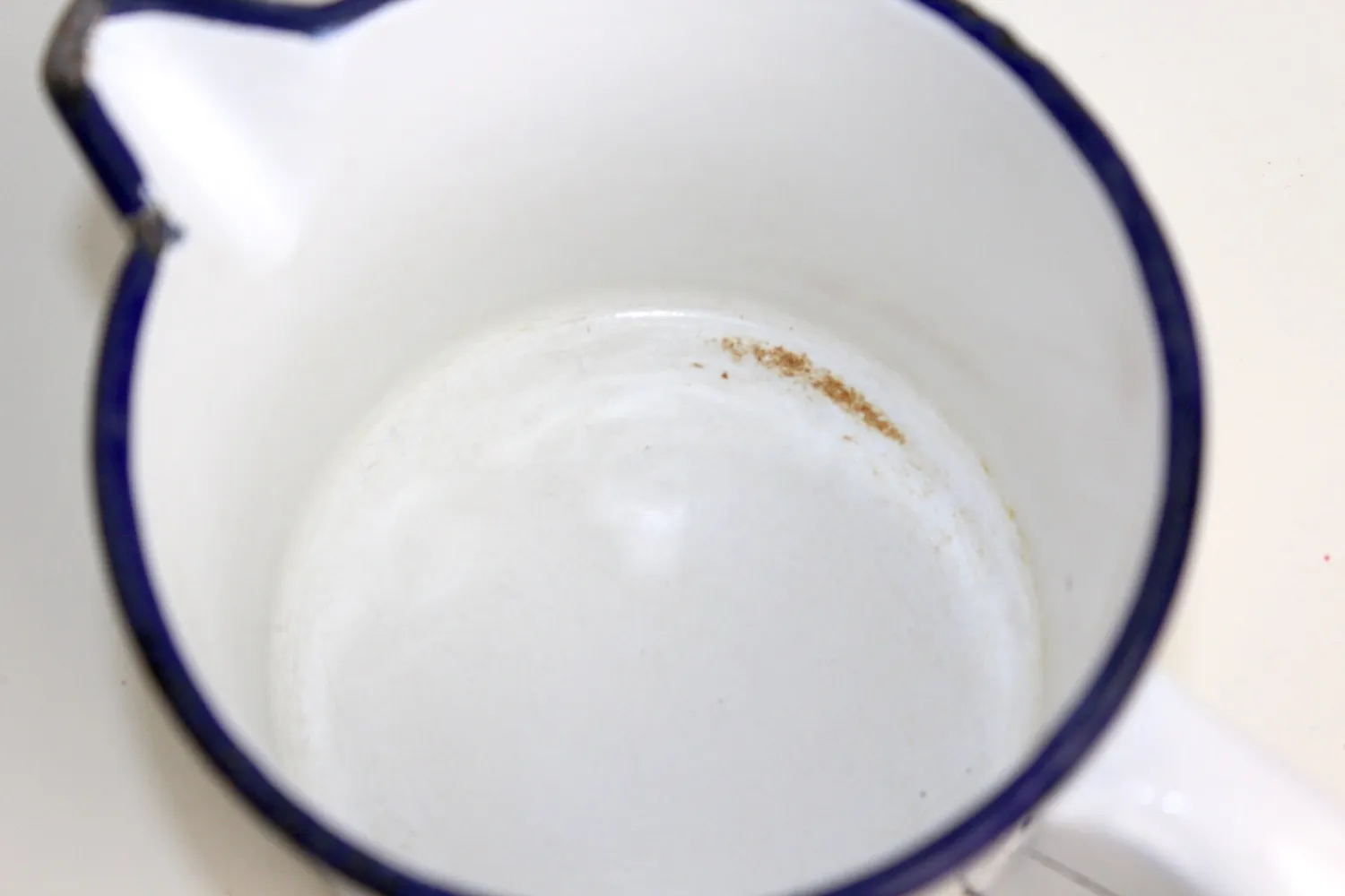 Mon Ami(e) Vintage Vintage Milchtopf mit Literskala Blumenmotiv