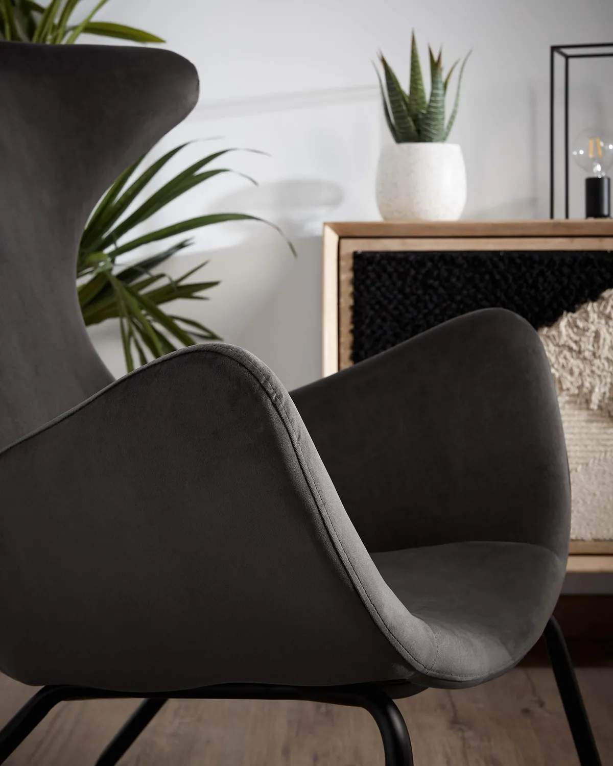 Kave Home Chleo Sessel Samt
