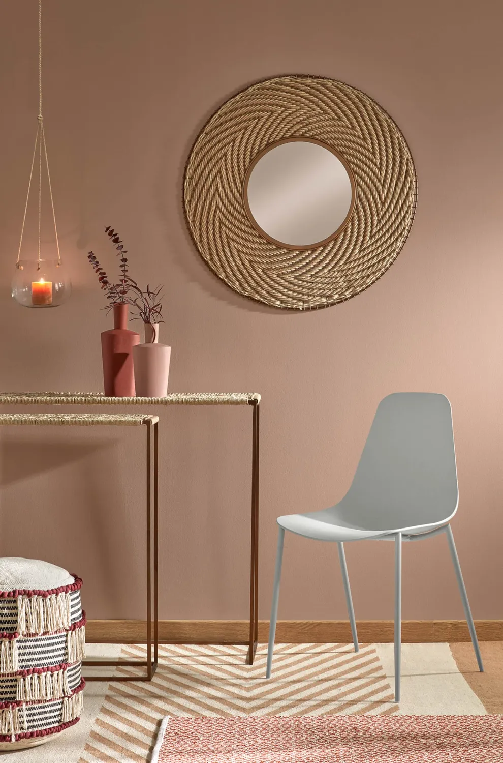 Kave Home Whatts Esszimmerstuhl Polypropylen Stahl