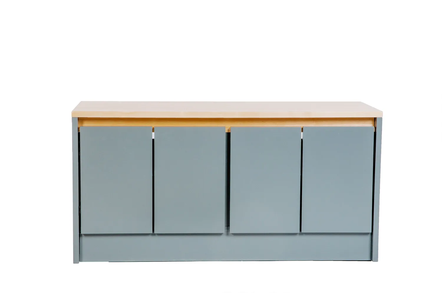 Kundler Home Schuhbank Garderobenbank 4 Türen 100cm
