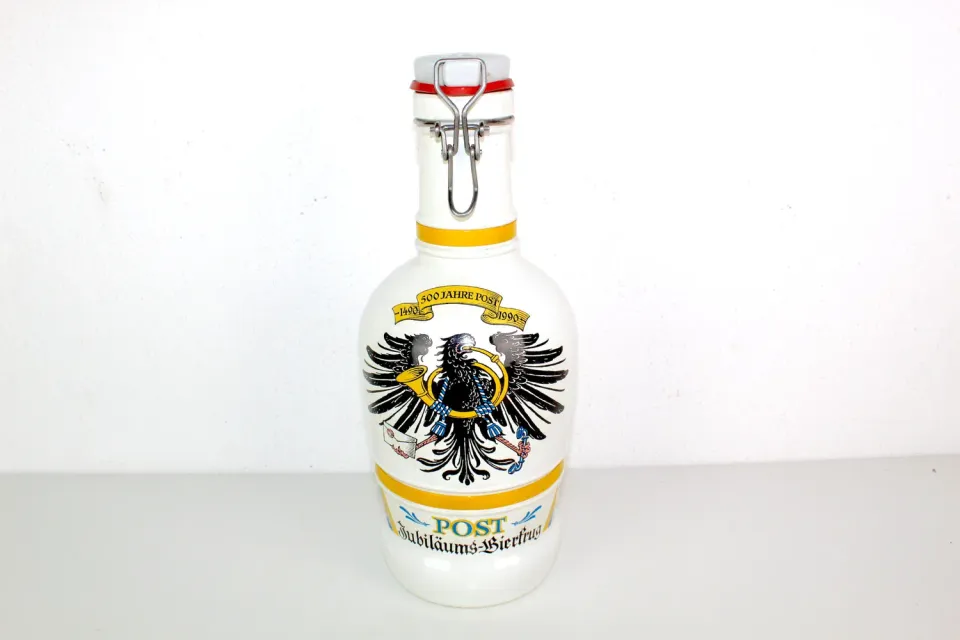 Mon Ami(e) Vintage 500 Jahre Post Bierkrug 2 Liter Glas