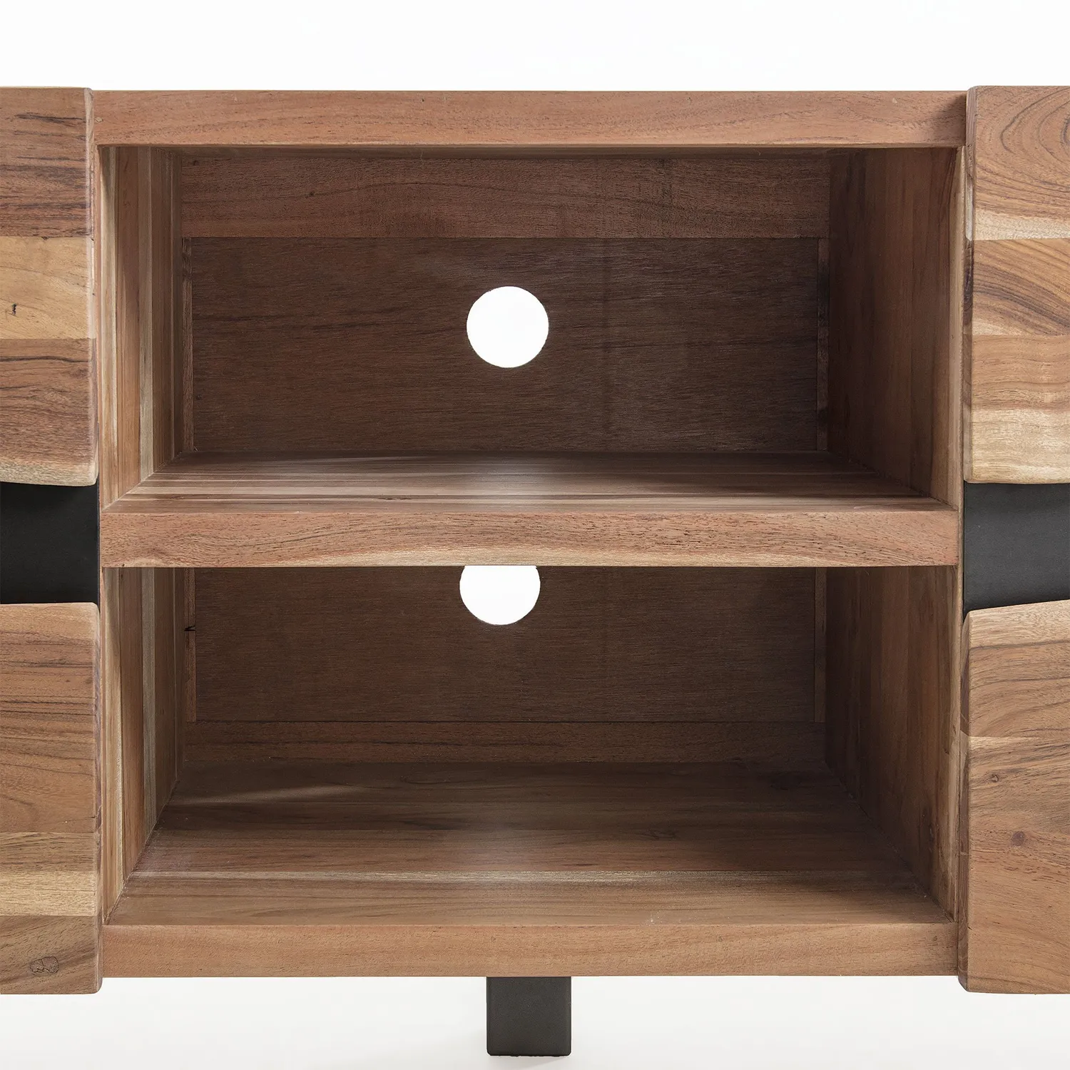 Kave Home Uxia TV-Schrank 160x65 cm Akazie Stahl