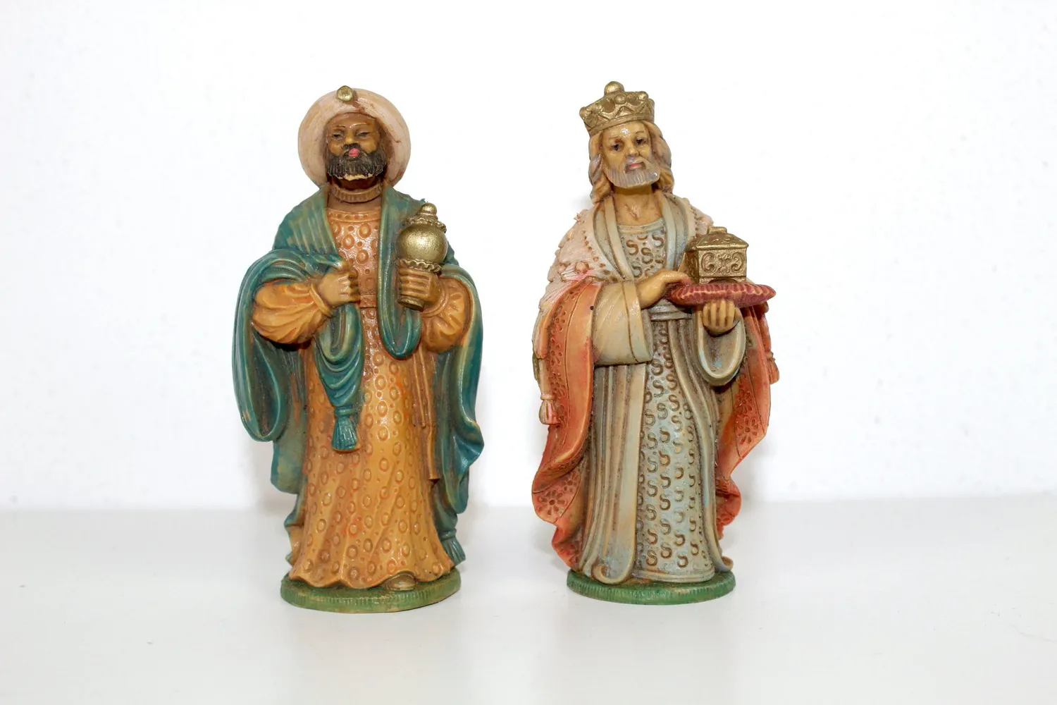 Mon Ami(e) Vintage Könige Krippenfiguren 2er-Set Kunststoff Vintage