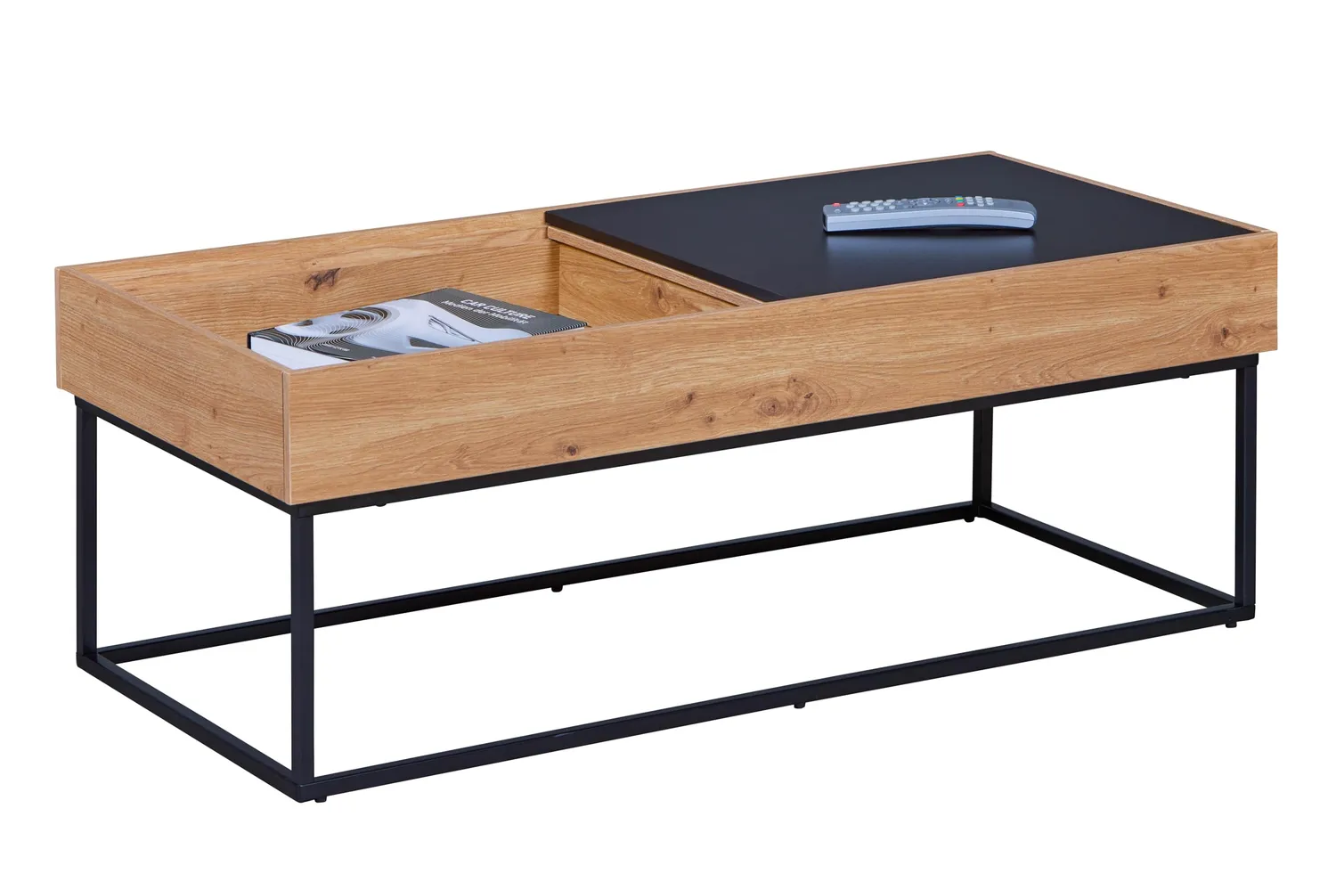 Inter Link Filora Couchtisch Artisan Eiche 110 cm verschiebbar