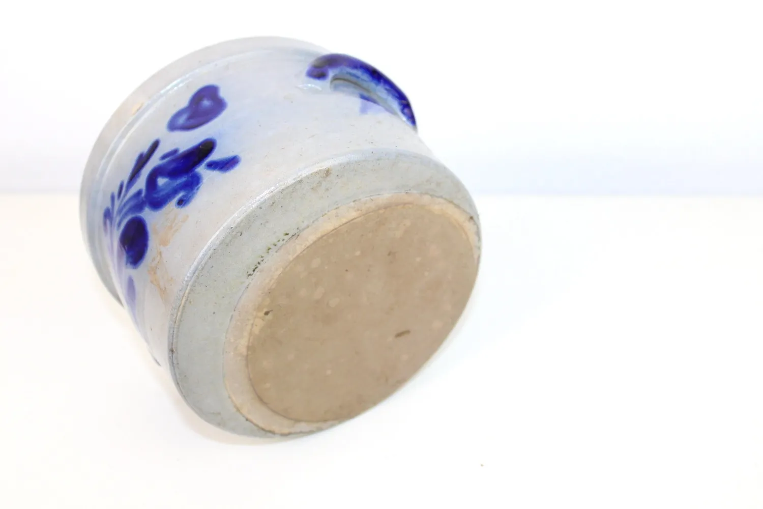 Mon Ami(e) Vintage Krug Steinzeug blau grau 10,5 cm