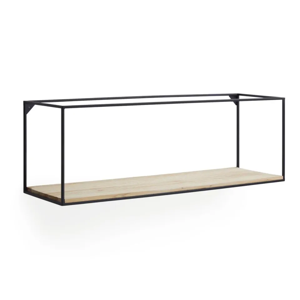 Kave Home Elisha Wandregal 90x30 cm Tanne Metall