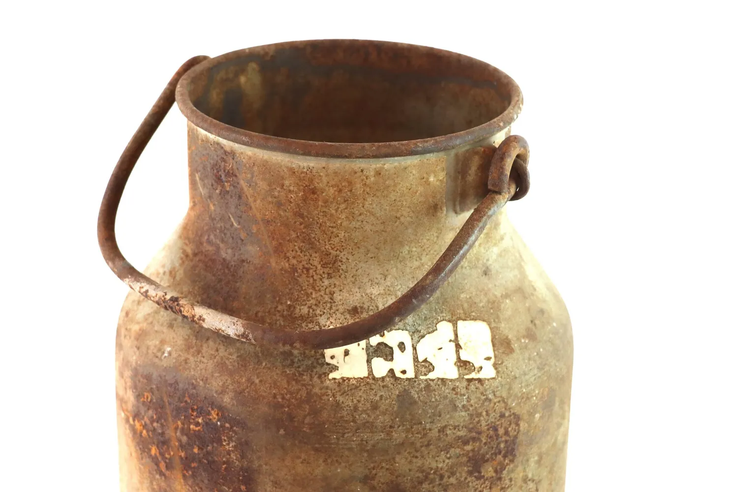 Mon Ami(e) Vintage Milchkanne antik Rostpatina 48 cm