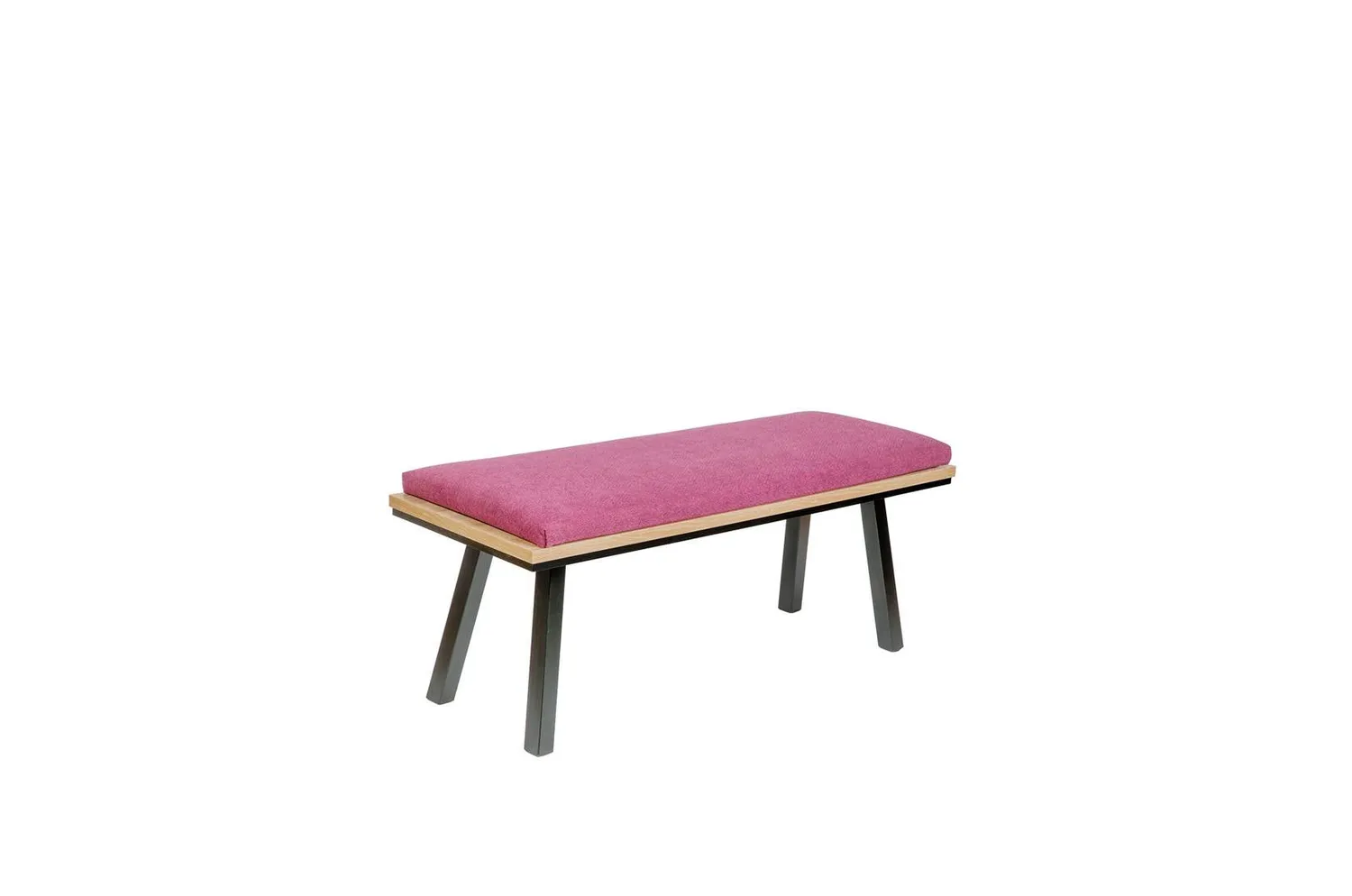 Kundler Home Die Elegante Sitzbank 125 cm mit Lehne