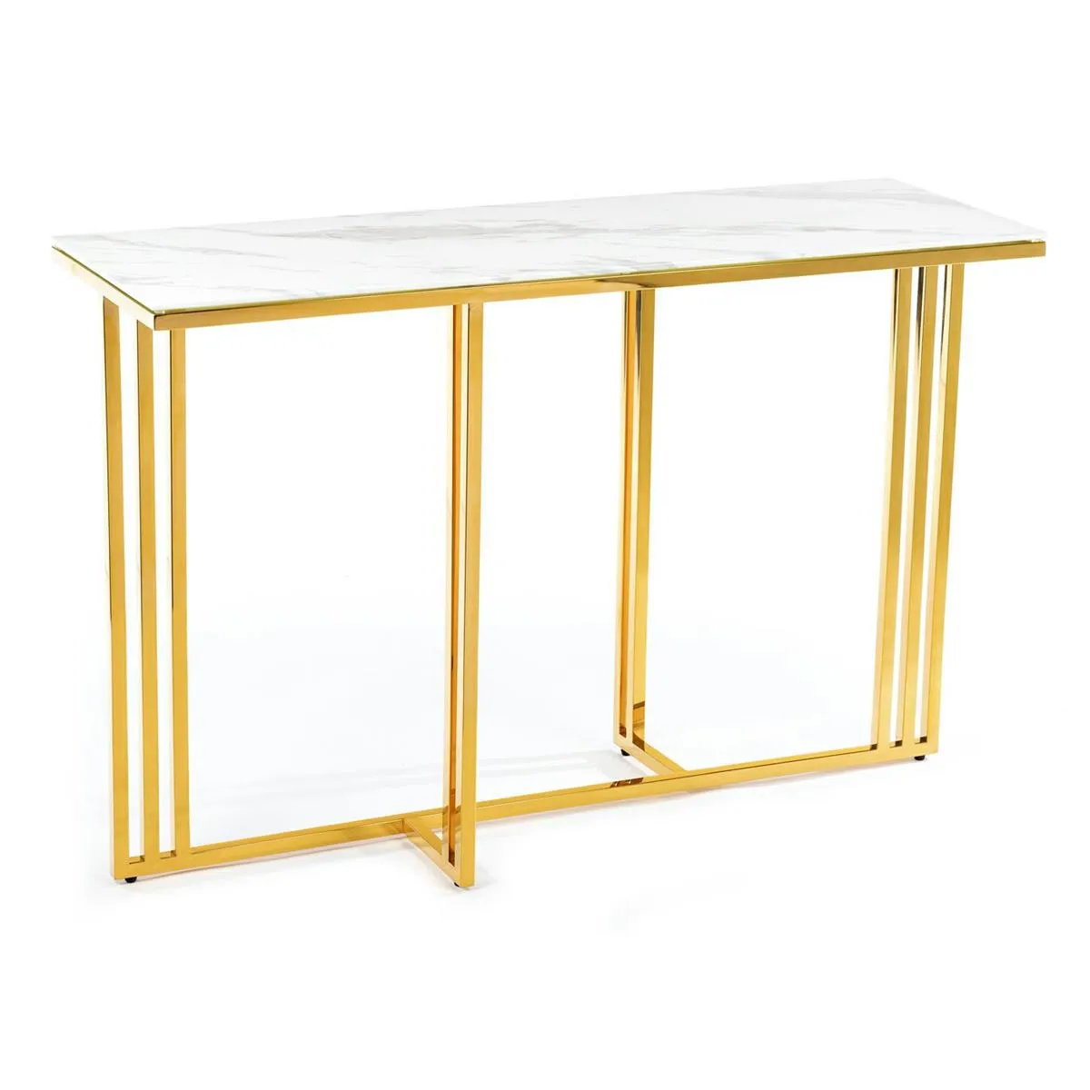 HOWHOMELY Amagat Sideboard Glas 120 cm